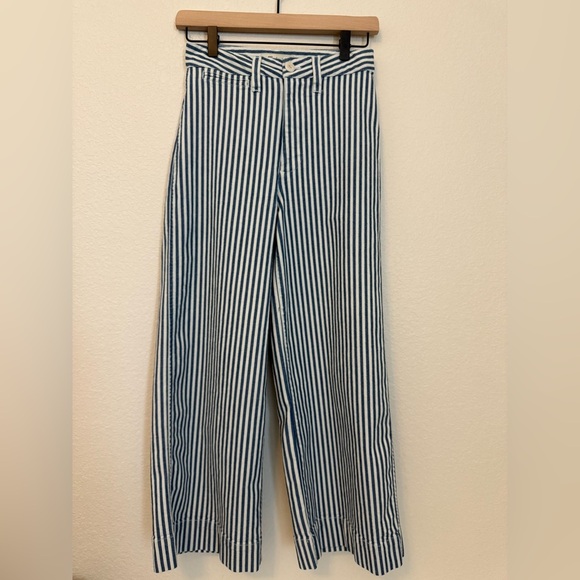 Madewell Emmett Wide Leg Crop Pants - Picture 4 of 13